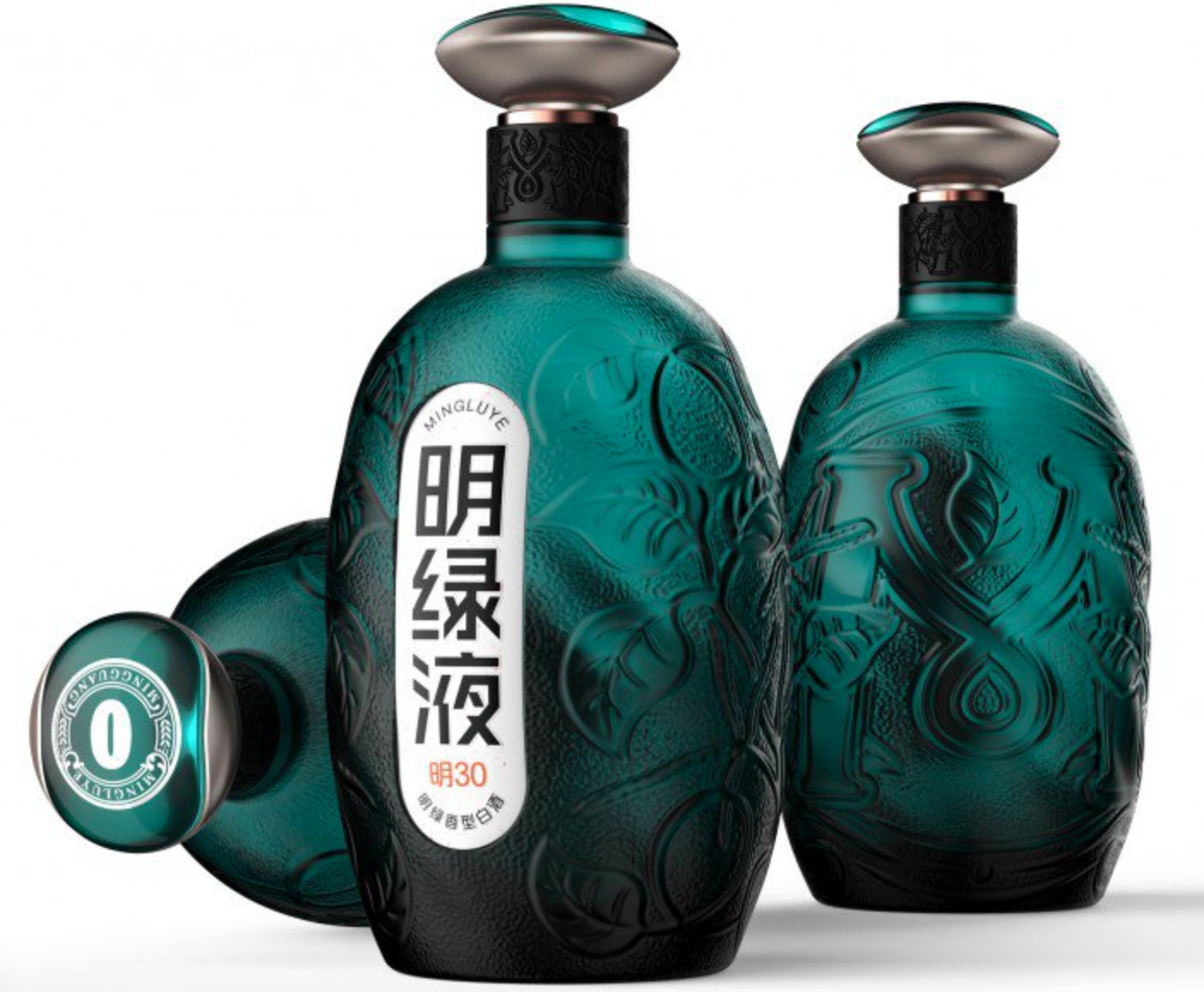 Mingluye Alcoholic Beverage Packaging by Wen Liu, Bo Zheng and Weijie Kang